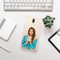 iSaprio Silikónové puzdro - Coffe Now - Brunette pre Huawei Mate 10 Lite