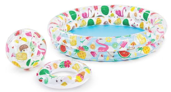 Intex 59460 Fruity set (bazén + lopta + kruh)