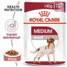 Royal Canin kapsička Medium Adult 10 x 140 g