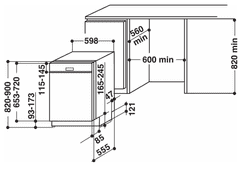 Whirlpool WBC 3C26 X - rozbalené