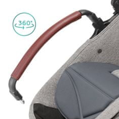 Kinderkraft kočík 3in1 XMOOV Grey 2020 - použité