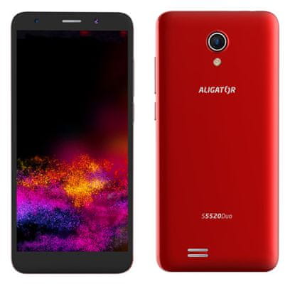 Aligator S5520 Duo, lacný smartphone, dostupný