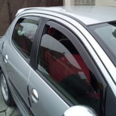 HEKO Deflektory okien Peugeot 206 1998-2012 (4 diely)