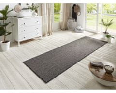 BT Carpet Behúň Nature 104274 Grey – na von aj na doma 80x250