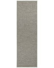 BT Carpet Behúň Nature 104269 Grey / Anthracite – na von aj na doma 80x250