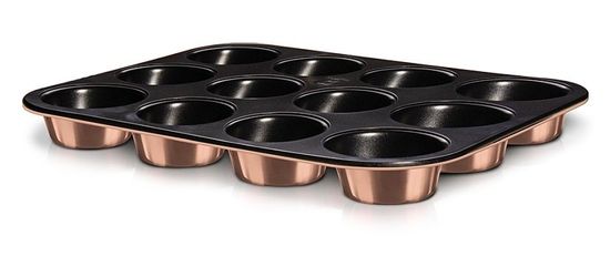 Berlingerhaus Forma na muffiny s nepriľnavým povrchom 12 ks Rosegold Metallic Line