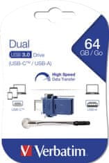 VERBATIM Store 'n' Go Dual Drive 64GB (49967)