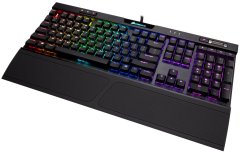 Corsair K70 RGB MK.2 Low Profile Rapidfire, Cherry MX LP Speed Silver, US (CH-9109018-NA)