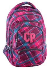 CoolPack Školský batoh College Cranberry Check