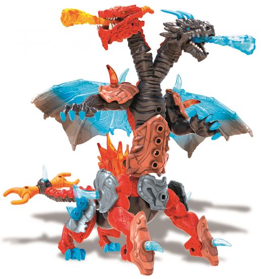 Mattel Breakout Beasts Dvojhlavý drak