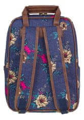 CoolPack Voľnočasový batoh Cubic Blue Denim Flowers