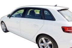 HEKO Deflektory / ofuky okien pre Audi A3 V8 5D 2012-2020 4ks predne+zadne