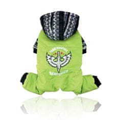 Surtep Animals Športový oblek pre psa s kapucňou - Zelený S