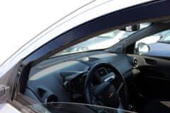 HEKO Deflektory / ofuky okien pre Chevrolet Aveo II 5D HTB 2011-2016 4ks predne+zadne