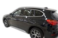 HEKO Deflektory / ofuky okien pre BMW X1 F48 5D 2014-2022 4ks predne+zadne