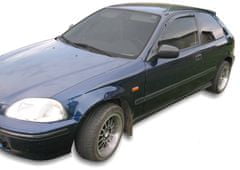 HEKO Deflektory / ofuky okien pre Honda Civic 3D 1995-2000 2ks predne