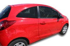 HEKO Deflektory / ofuky okien pre Ford Ka 3D 2009-2016 2ks predne