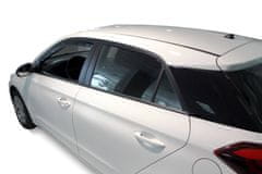 HEKO Deflektory / ofuky okien pre Hyundai i20 II 5D 2014-2020 4ks predne+zadne