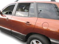 HEKO Deflektory / ofuky okien pre Hyundai Santa Fe 5D 2000-2006 4ks predne+zadne