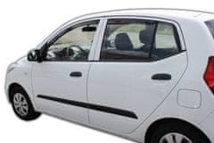 HEKO Deflektory / ofuky okien pre Hyundai i10 5D 2008-2013 4ks predne+zadne