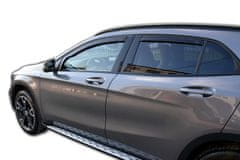 HEKO Deflektory / ofuky okien pre Mercedes-Benz GLA X156 5D 2014-2020 4ks predne+zadne