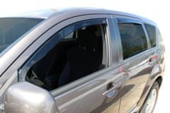 HEKO Deflektory / ofuky okien pre Mitsubishi Outlander II 5D 2007-2012 4ks predne+zadne