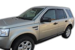 HEKO Deflektory / ofuky okien pre Land Rover Freelander II 5D 2007-2016 4ks predne+zadne