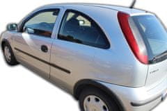 HEKO Deflektory / ofuky okien pre Opel Corsa C 3D 2000-2006 2ks predne