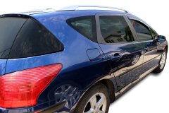 HEKO Deflektory / ofuky okien pre Peugeot 407 4D 2004-2011 2ks predne