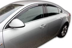 HEKO Deflektory / ofuky okien pre Opel Insignia I 4/5D SEDAN/HTB 2009-2016 4ks predne+zadne