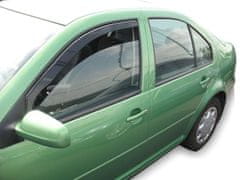 HEKO Deflektory / ofuky okien pre Volkswagen Bora 4D SEDAN 1998-2005 4ks predne+zadne