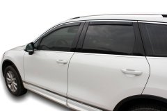 HEKO Deflektory / ofuky okien pre Volkswagen Touareg 5D 2010-2018 4ks predne+zadne