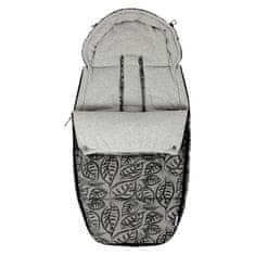 Dooky footmuff veľ. L GREY LEAVES DeLuxe