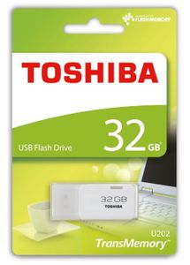 Toshiba U202 32GB USB 2.0 (HN-U202W0320E4) USB 2.0 nízka hmotnosť