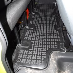 REZAW-PLAST Gumové autokoberce Opel Vivaro 2014-2019 (3. rada)