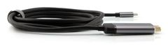 VERBATIM Adaptér USB-C na HDMI 4K, USB 3.1 GEN 1 / HDMI, 1,5 m (49144)