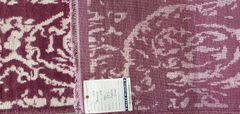 Diamond Carpets Ručne viazaný kusový koberec Diamond DC-JK 2 Purple / silver (overdye) 120x170