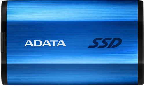 Externý disk ADATA SE800 1TB, modrá (ASE800-1TU32G2-CBL) armádne ochrana prenosové rýchlosti AES snímača nárazov