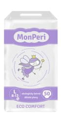 MonPeri jednorazové plienky ECO comfort L (8-13 kg) 50ks