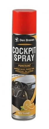 Den Braven Den Braven Cockpit sprej 400ml - pomaranč