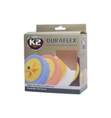 K2 K2 DURAFLEX leštiaca hubka s možnosťou úchytu 150 x 50 mm ORANŽOVÁ