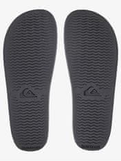 Quiksilver Pánske šľapky Rivi Slide Black / Black / White AQYL100867 -XKKW (Veľkosť 45)