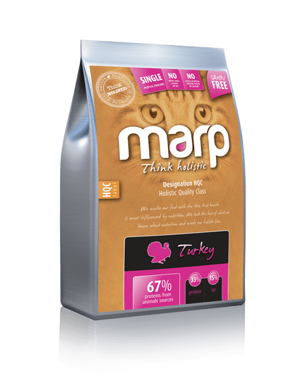 Marp Holistic Turkey CAT morčacie bez obilnín 2 kg