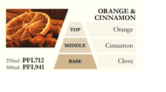 Ashleigh & Burwood Náplň do katalytickej lampy ORANGE & CINNAMON (pomaranč so škoricou) 250 ml