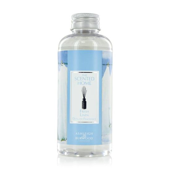 Ashleigh & Burwood Náhradná náplň do difuzéra THE SCENTED HOME - FRESH LINEN (čisté prádlo), 150 ml