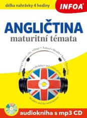 Angličtina maturitní témata Audiokniha s mp3 CD