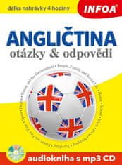 Angličtina otázky a odpovědi Audiokniha s mp3 CD