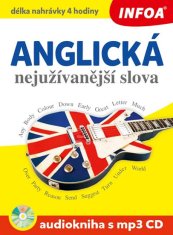 Anglická nejužívanější slova Audiokniha s mp3 CD