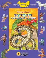 Tajuplné bytosti v pověstech a bájích 8x puzzle - Objevuj, skládej a obkresli