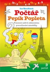 Iva Nováková: Počtář Pepík Popleta - Pracovní sešit k zábavnému procvičování násobilky